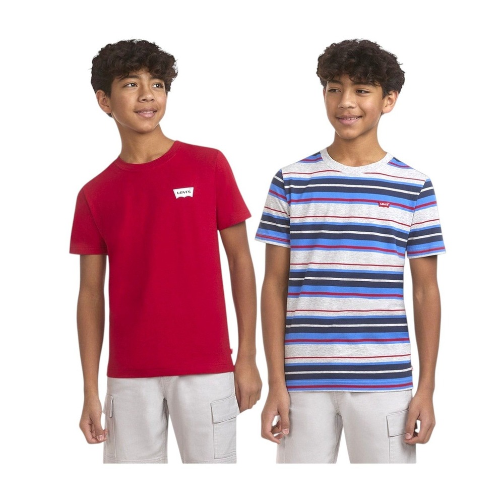Levi's Youth Boy's‎ 2-Pack Tee Red Size XL-18/20 NWT